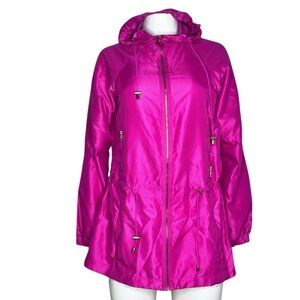 Etcetera Hooded Jacket sz 6 Electric Hot Pink